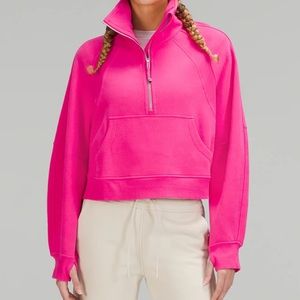 Lululemon Scuba Oversized Funnel Neck Half Zip